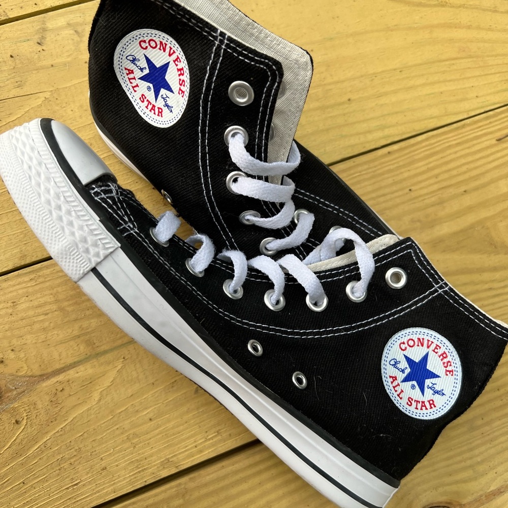 Knockoff black Converse All-Stars